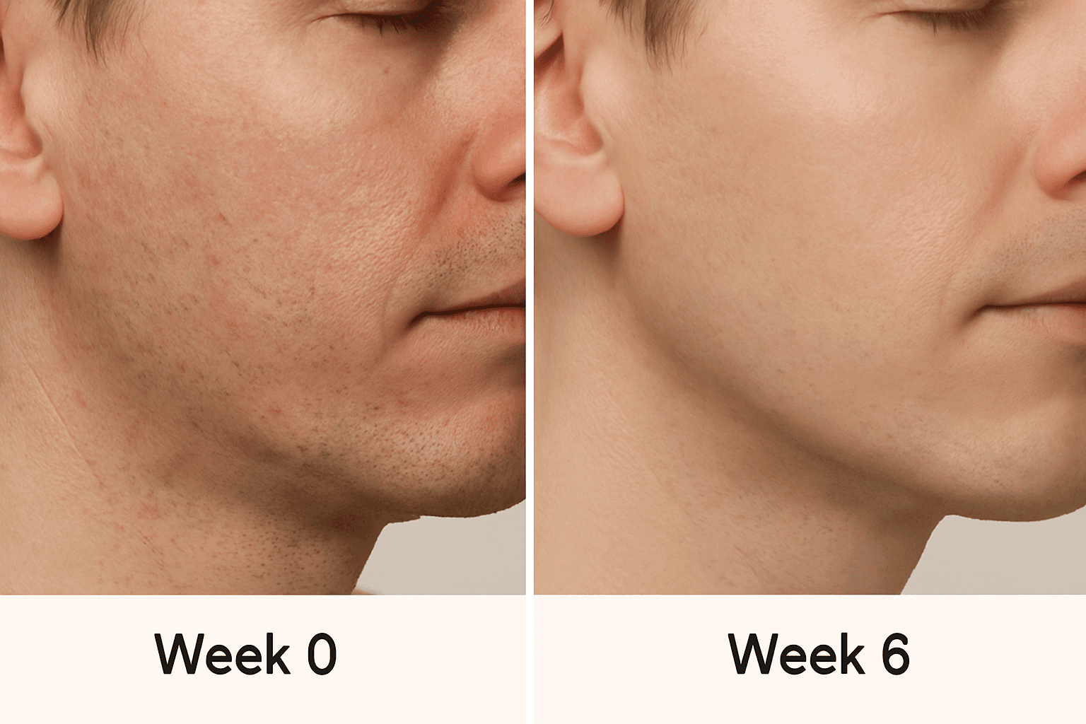 User tracking skincare routine progress